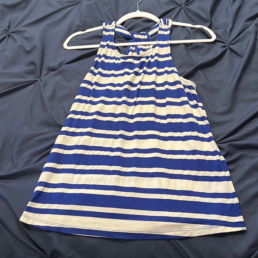 Skies are Blue striped tank